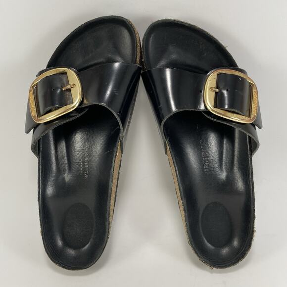 Birkenstock Madrid Big Buckle High Shine Patent High Shine Size 38, US 7-7.5 - Picture 4 of 15
